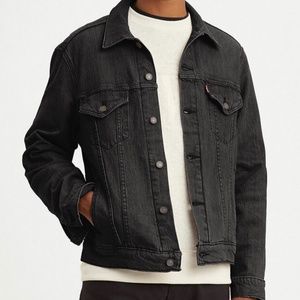 LEVI'S VINTAGE TRUCKER JEAN JACKET - BLACK - NWT